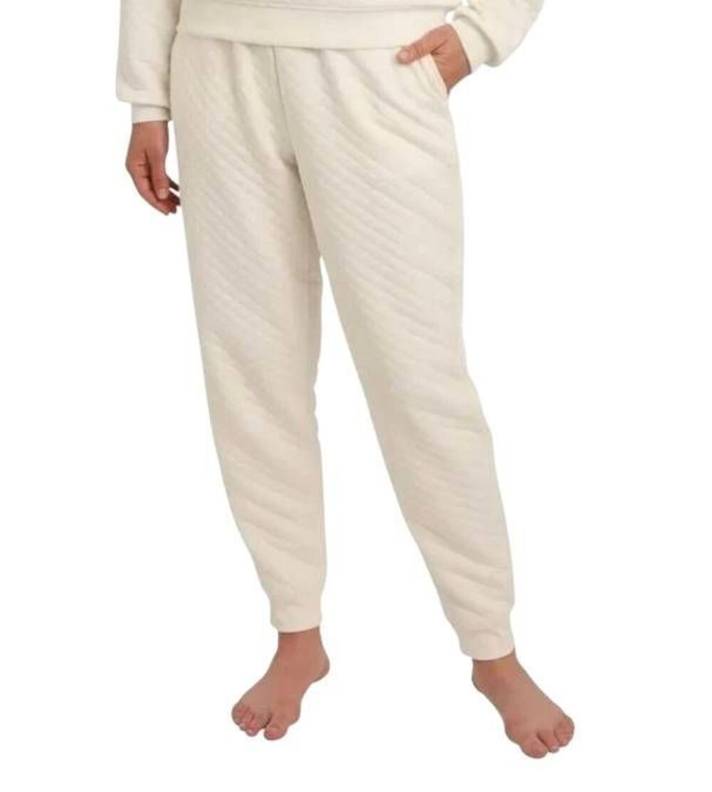 Lands' End Women's Cream Quilted Jogger Pants Sz 2XL NWOT